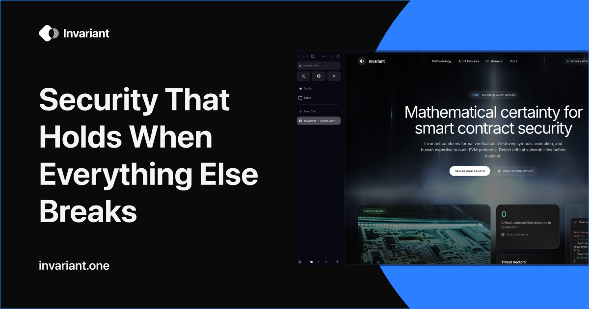 Formal Verification: Why Traditional Audits Aren't Enough